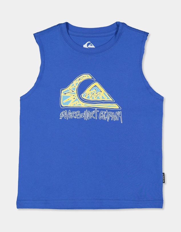 Quiksilver - Boys 2 to 7 Black Mamba Muscle Shirt