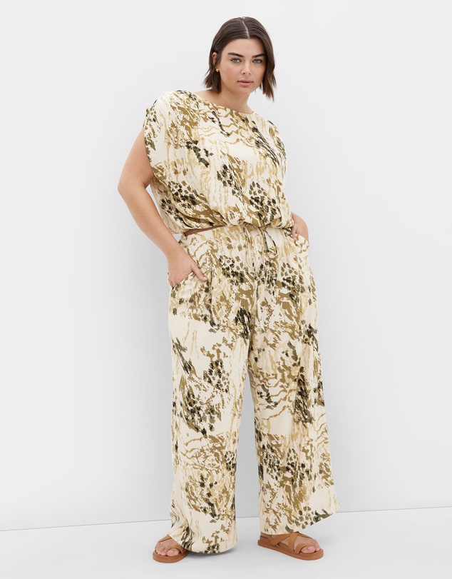 City Chic - Elise Print Top