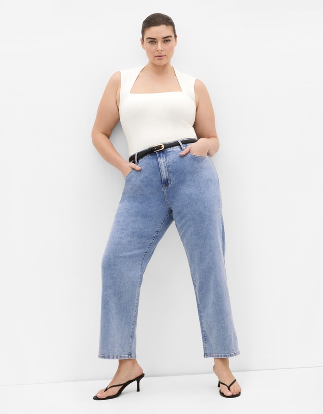 City Chic - Harley Fit Dani Straight Leg Jean