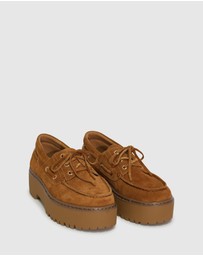 Belle & Bloom - Yachting Day Suede Boat Shoe