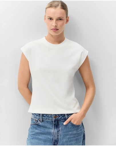 UNISON - Aus Cotton Sleeveless Tee