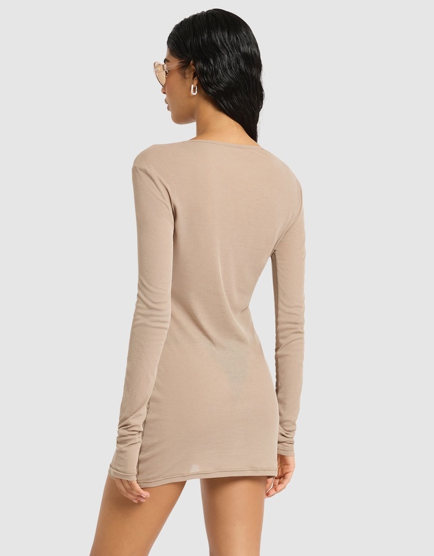 Bond-Eye Swimwear - Adley Long Sleeve Mini Dress
