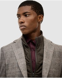 Politix - Benjamin Check Blazer With Removable Gilet