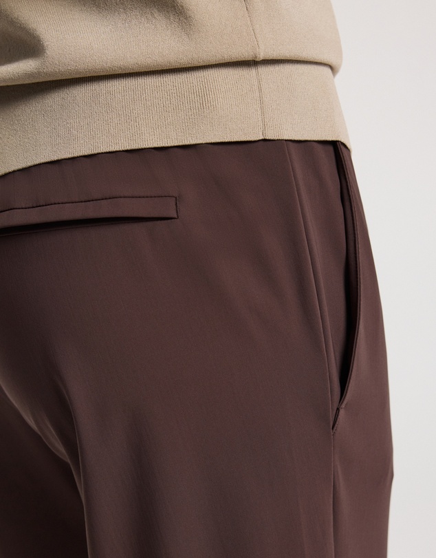 Calibre - Technical Knit Pintucked Pants Mocha