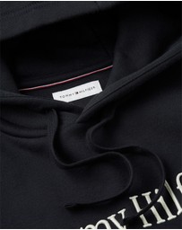 Tommy Hilfiger - Logo Embroidery Flex Fleece Hoodie