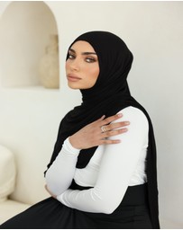 Mod Squad - Luxe Jersey Hijab- Midnight