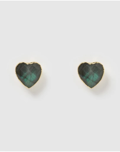 Miz Casa and Co - Hart Stud Earrings