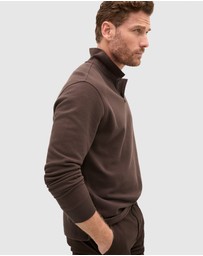 Seed Heritage - Long Sleeve Pique Polo