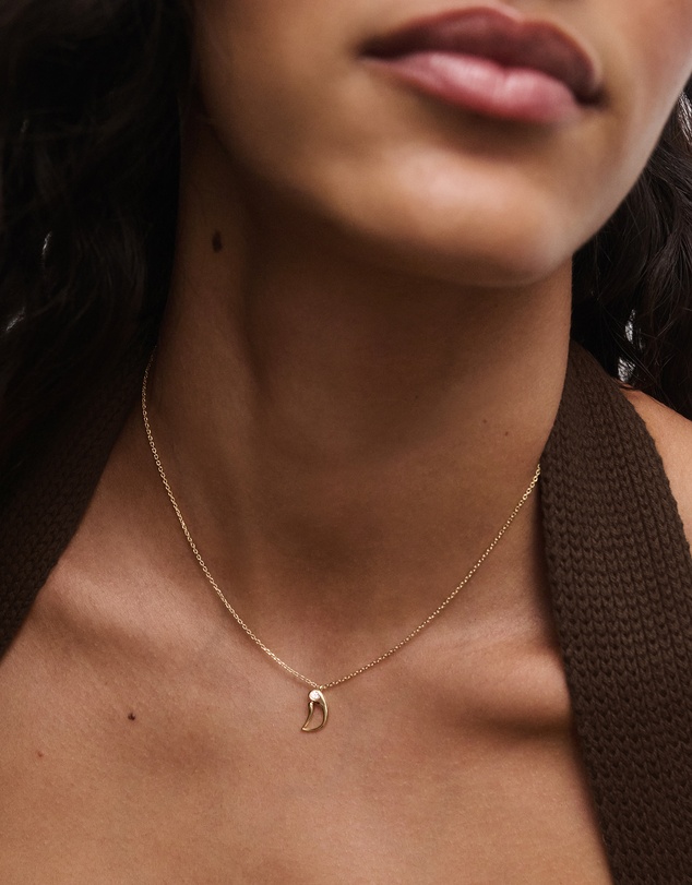 PDPAOLA - Initial 2026 D Pendant Necklace