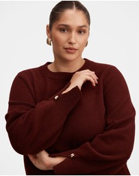 Forever New Curve - Ellie Curve Cuff Detail Sweater