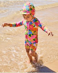 Kip&Co - Follow The Sun Yellow Baby Swim Hat One Size - Babies