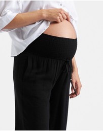 Ripe Maternity - Marlow Shirred Pant