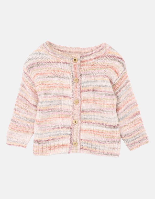Fox & Finch - Wild Garden Ombre Cardigan - Babies