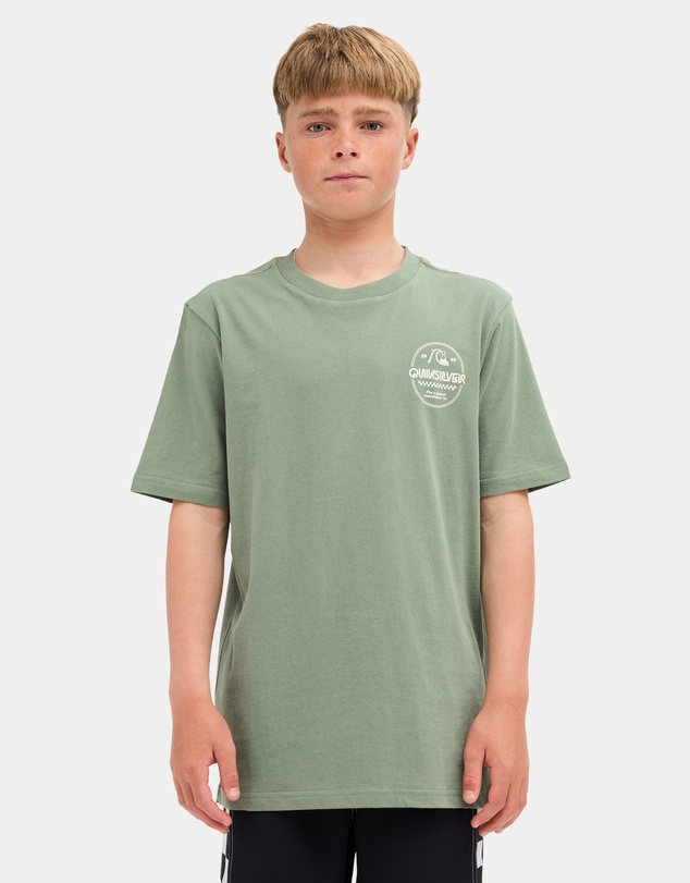 Quiksilver - Boys 8 to 16 Original Stamp T-Shirt