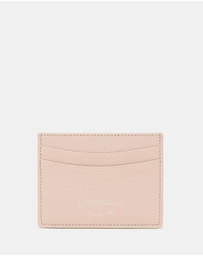 Emporio Armani - Tumbled Leather Card Holder