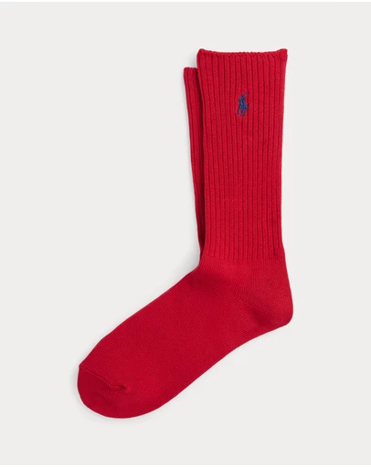 Polo Ralph Lauren - Cotton-Blend Crew Socks