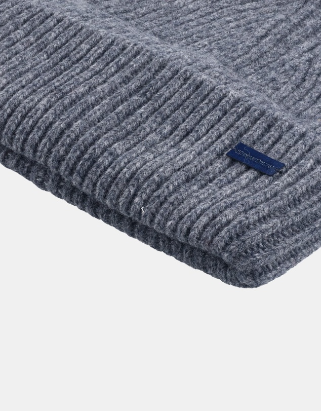 Henry Bucks - HENRY BUCKS Merino Wool Beanie Gloves & Scarf Set GREY