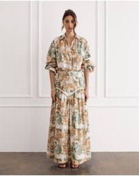 Heaven Australia - Mosaic Aida Maxi Skirt