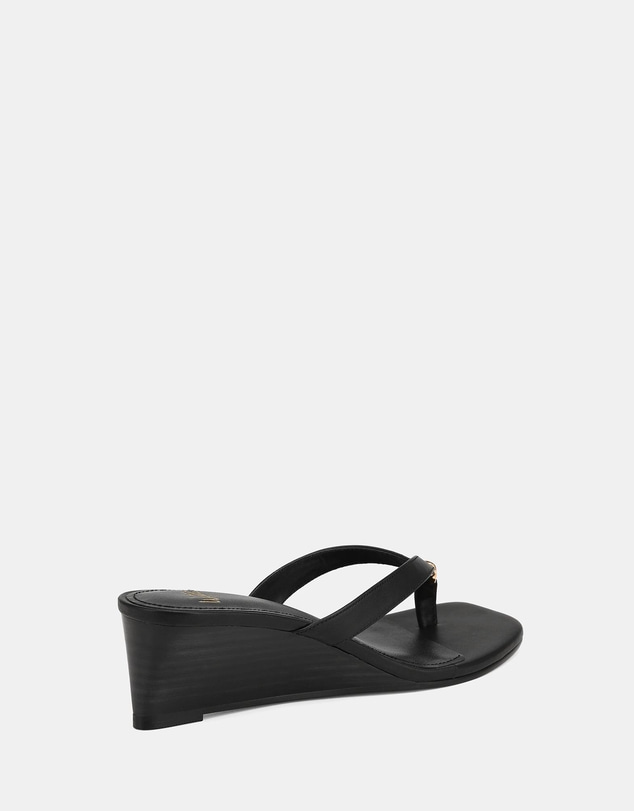 Wittner - Miley Wedges Black Leather