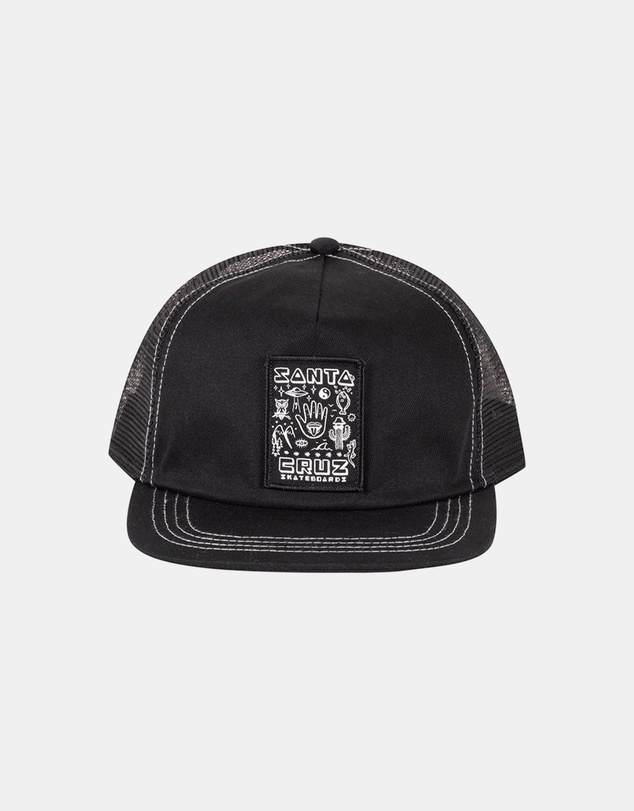 Santa Cruz - Tripper Mono Patch Trucker Cap - Teens