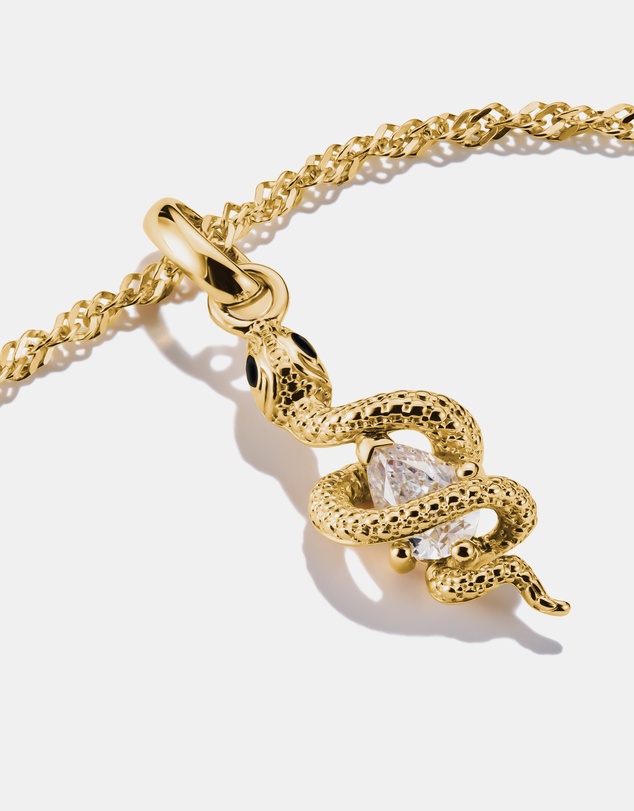 THOMAS SABO - THOMAS SABO Connect Charm snake Gold