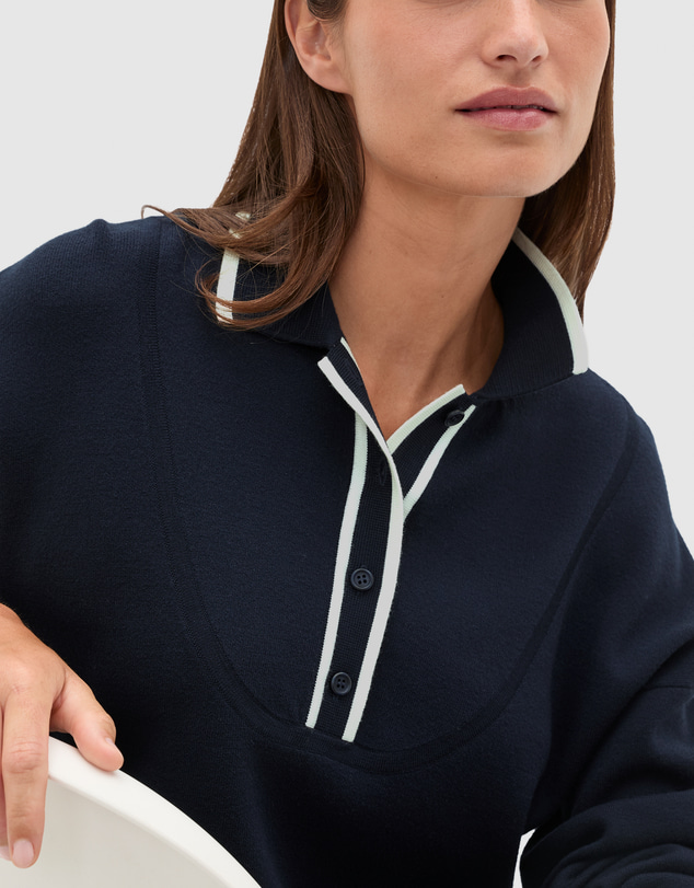 Seed Heritage - Double Knit Collared Sweater