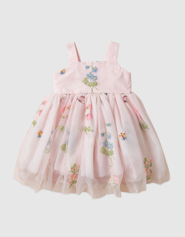 Bebe by Minihaha - Sophie Floral Embroidered Dress