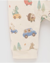Purebaby - Fleecy Track Growsuit -Kids-Babies