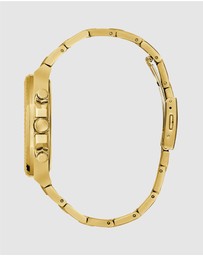 GUESS - Guess Men's Gold Tone 44mm Multi-function Watch