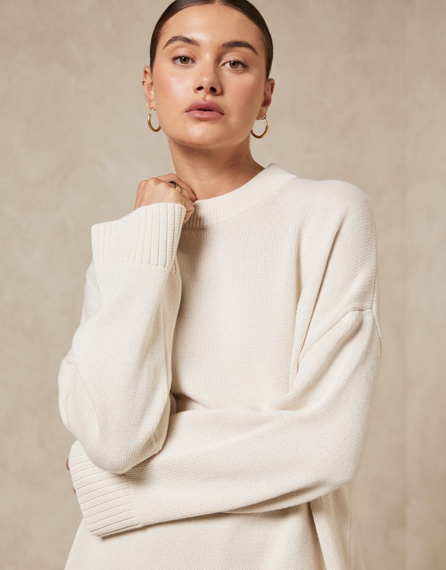 AERE - Oversized Organic Cotton Knit