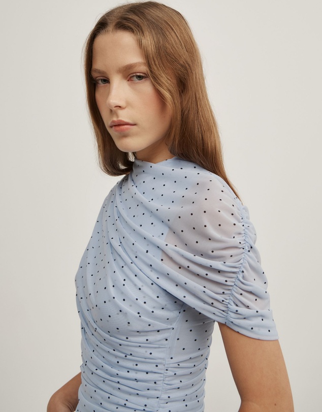 Witchery - Mesh Cape Top