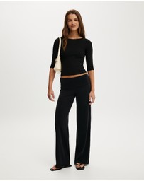 Cotton On - Honey Fold Over Pant