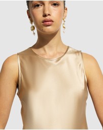 GINIA - Pure Silk Singlet