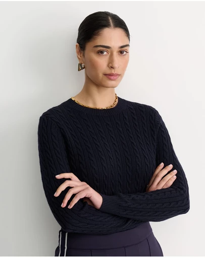 Sportscraft - Merino Wool Baby Cable Sweater
