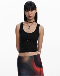 Desigual - Long Skirt with print