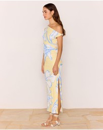 MINKPINK - Esme Asym Mesh Maxi Dress