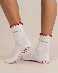 HyperLuxe The Label - Pilates Crew Sock