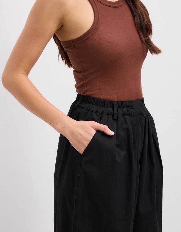 The Fated - Dahlia Cotton Barrel Leg Pants