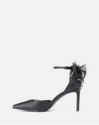 Forever New - Dana Diamante Bow Court Shoes