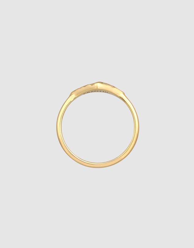 Haze & Glory - ICONIC EXCLUSIVE - Gratitude Ring - 9K Solid Gold