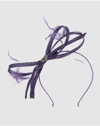 Max Alexander - Purple Loops Racing Fascinator