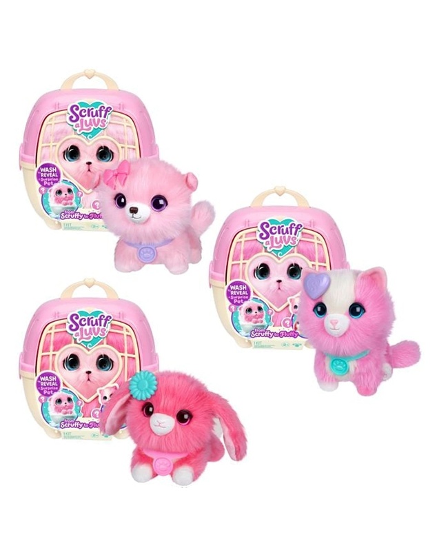 LITTLE LIVE PETS SCRUFF-A-LUVS - Single Pack Pink