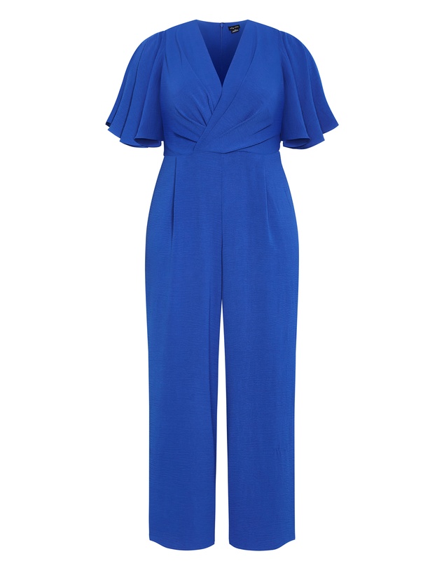 City Chic - Braelynn V Neck Jumpsuit
