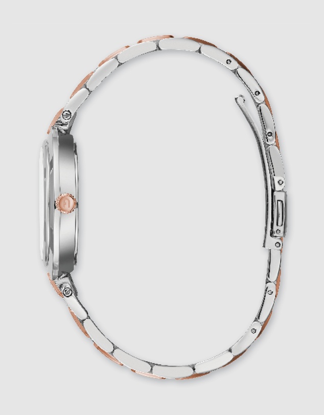 Furla - Furla Logo Links Silver Tone