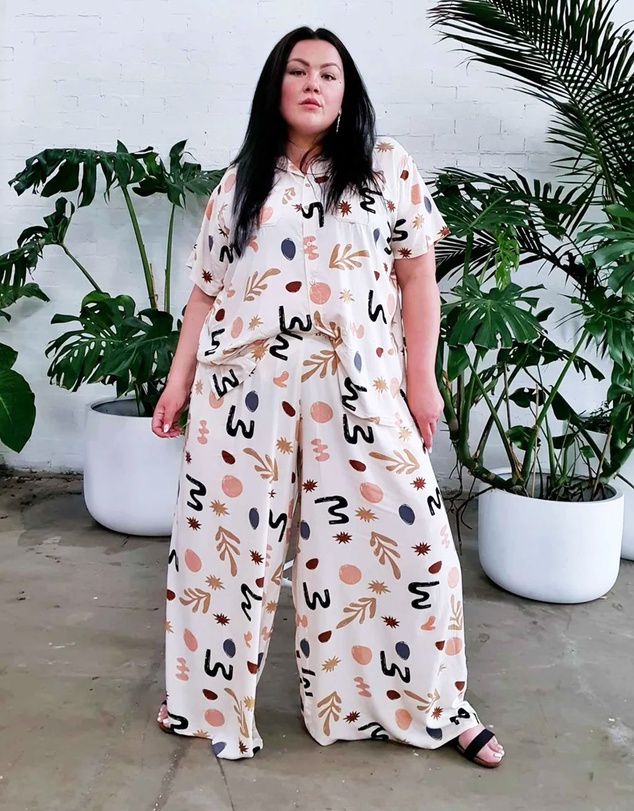Hope & Harvest - Palazzo Wide Leg Pants