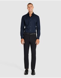 Tarocash - Cy Slim Textured Bamboo Shirt