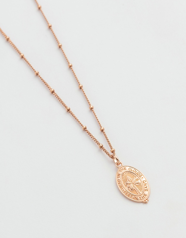 Kirstin Ash - Palm Coin Necklace