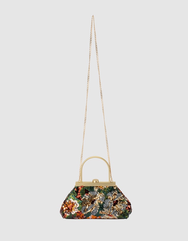 Olga Berg - Audrey Sequin Top Handle