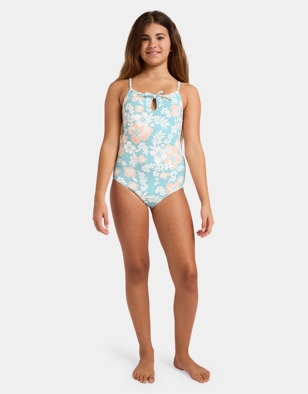 Billabong Kids - Girls 6 to 16 Hibiscus Haze One Piece Swimsuit