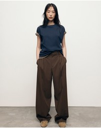 M.N.G - Low-Rise Wide-Leg Trousers